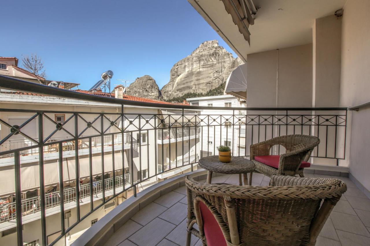 Grand Meteora Central Luxury Apartment Калампака Екстериор снимка