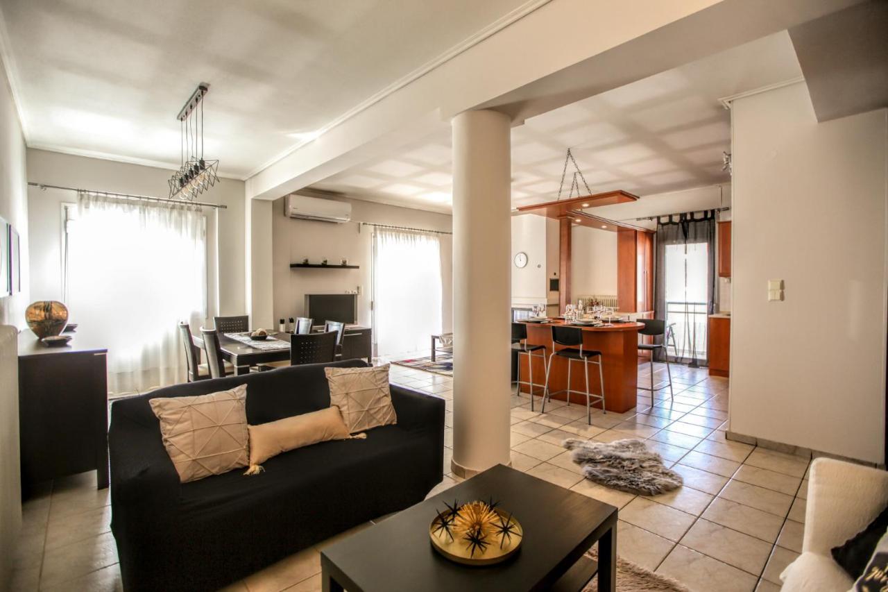 Grand Meteora Central Luxury Apartment Калампака Екстериор снимка
