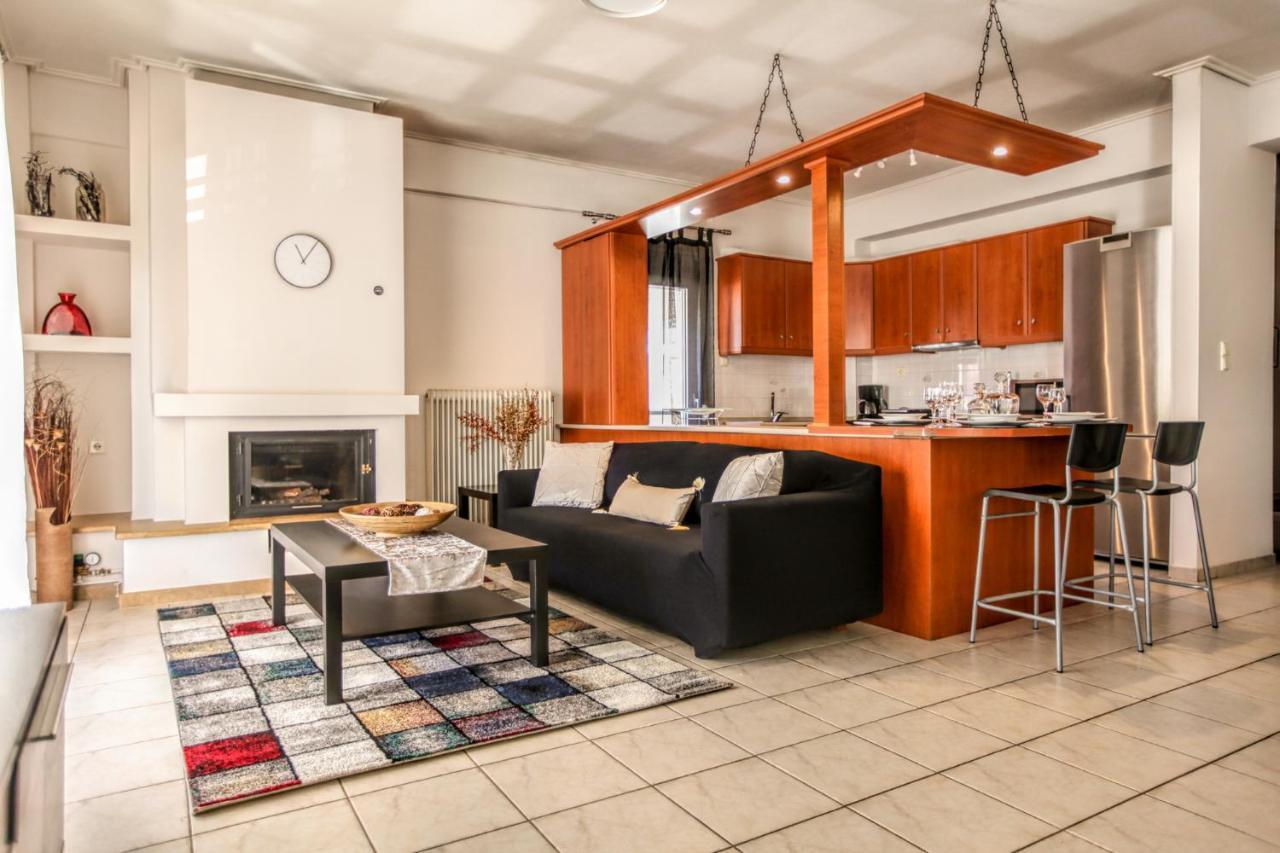Grand Meteora Central Luxury Apartment Калампака Екстериор снимка