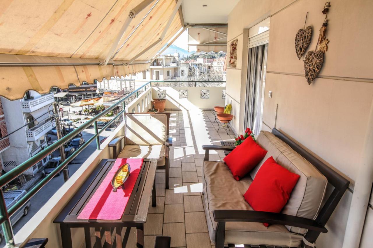 Grand Meteora Central Luxury Apartment Калампака Екстериор снимка